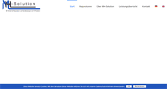 Desktop Screenshot of mhsolution.com